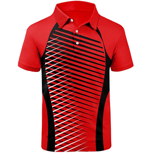 Polo de sublimación para hombre, camisetas de manga corta transpirables con diseño personalizado a precio de fábrica, estilo único - Product Image 1