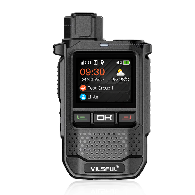 Professional VF290 4G PTT Walkie Talkie LTE for 2W Loudspeaker Dual SIM GPS Intercom Explosion Proof Waterproof