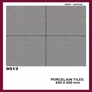 Carrelage de sol antidérapant en porcelaine 600x600mm 9513, 20mm, texture pierre moderne, surface mate, pour maison, hôtel, villa, projets commerciaux - Product Image 6