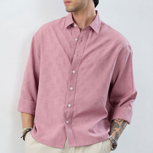 OEM Wholesale High Quality Custom Material Flannel <b>Shirt</b> Casual Long Sleeve Men <b>Shirt</b> Oversized <b>Plaid</b> <b>Shirts</b> - Product Image 2
