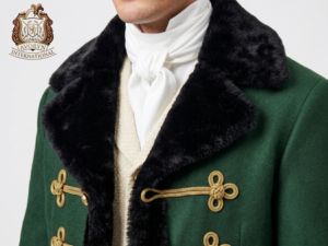 Manteau de pirate unisexe vert Avoryn International, style Hussar Dolman, doublure en polyester, style colonial du 18ème siècle, pour adulte, inspiré des films et séries TV - Product Image 6