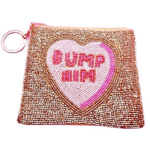 2025 nouveau luxe léopard perlé vin porte-monnaie Mini argent portefeuille et sac à bijoux pour saint valentin cadeaux pour noël - Product Image 3