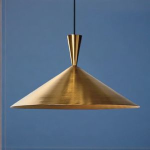 Lámpara Colgante de Lujo Tipo Domo, Negra y Dorada, de Metal, para Sala de Estar y Comedor, Decoración para Hogar, Hotel y Restaurante - Product Image 1