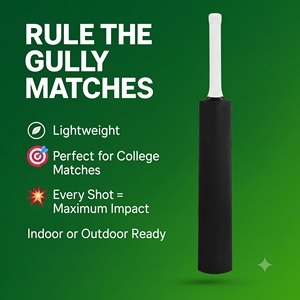 Bate de Cricket de Madera con Mango Antideslizante, Ligero y Duradero, Diseño de Doble Costura, Bates de Cricket para Práctica y Juego - Product Image 4