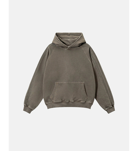 Oferta Caliente: Sudadera con Capucha Estilo Vintage de Otoño, Ajuste Holgado, Estilo Básico, Poliéster/Algodón, Felpa Francesa, Ecológica, Silicona, Tendencia Americana - Product Image 6