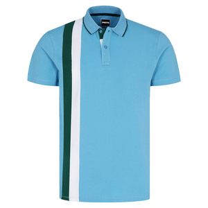 Nouveau polo d'été pour homme à manches courtes, décontracté, personnalisable, en coton, grandes tailles, brodé, à prix avantageux - Product Image 1