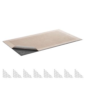 Tappetino Antiscivolo 3x5 piedi, Cuscinetto in Feltro a Doppia Superficie, Protezione per Pavimenti in Legno - Product Image 1