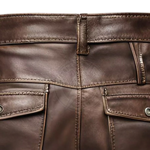 New Style Solid Color Casual <b>Men</b> Mid Waist Front Logo Leather <b>Shorts</b> High Quality <b>Quick</b> <b>Dry</b> Hot Selling - Product Image 6