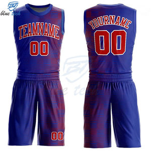 Custom Breathable Plus Size Basketball Jersey Shorts Set Sublimation Printed Team Uniform Sleeveless Quick Dry Sports - Product Image 5
