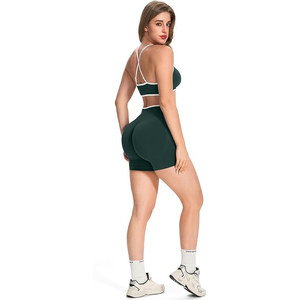 Shorts de Yoga de Cintura Alta para Máximo Control de Abdomen y Efecto Levanta Glúteos, Tela Elástica Suave sin Costuras para Entrenamiento - Product Image 5