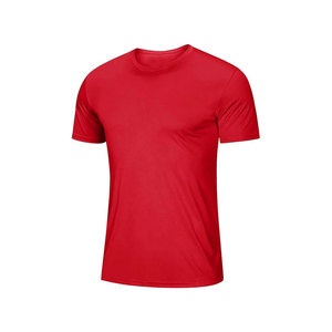 T-shirt pour homme 100% coton, col rond, manches courtes, coupe ample, avec logo imprimé sur le devant, anti-boulochage, blanc et noir - Product Image 1