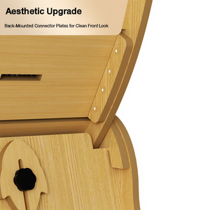 Rueda de Ejercicio Silenciosa para Gatos, Caminadora de Madera para Gatos de Interior, Pista de Correr Grande con Bloqueo de Seguridad, Rodillo Silencioso con Base Estable - Product Image 4