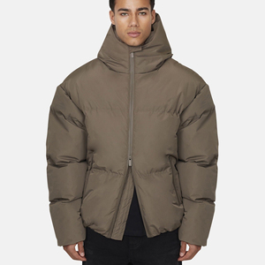 Mens Jackets Puffer Bubble Coats Alternative <b>Down</b> Puffer Jacket Water-Repellent Windproof Thicken Lightweight Puffer Jacket - Product Image 3