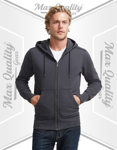 Men’s Casual Hoodies <b>Zip</b> <b>Up</b> <b>Jacket</b>, Soft Long Sleeve Sweatshirt for Winter, Travel, Fitness and Relaxed Daily Wear - Product Image 1
