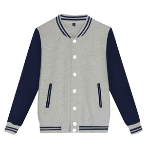 แจ็คเก็ตวาร์ซิตี้ผู้ชายขายส่ง ปักโลโก้ตามสั่ง เสื้อแจ็คเก็ต Letterman คุณภาพพรีเมียม สไตล์วิทยาลัย สำหรับแบรนด์แฟชั่น - Product Image 4