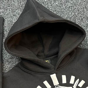 ผู้ผลิตจากปากีสถาน ราคาดี ผ้าฝ้ายฟลีซ 100% เสื้อฮู้ดดี้ปักลาย ย้อมสี พิมพ์ลายตามสั่ง สำหรับฤดูหนาว แห้งเร็ว ระบายอากาศได้ดี - Product Image 2