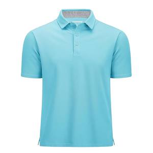 Chemise polo pour homme en coton biologique, chemise polo à manches longues pour homme en coton biologique personnalisée - Product Image 2