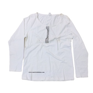 Fashion Women Teenagers Casual 100% Cotton <b>T</b>-<b>Shirt</b> High Quality Blank Decoration Piping Vintage Logo Custom Oversized Plain - Product Image 1