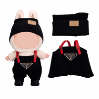 Vêtements de poupée personnalisés, chemises, hauts, figurine en boîte mystère, ensemble décontracté mignon, tissu bébé de haute qualité, accessoires EN71 BG