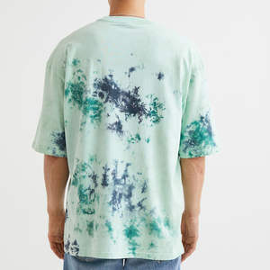 T-shirt Homme Oversize à Manches Courtes Séchage Rapide Écologique avec Épaules Tombantes, Personnalisable avec Logo Brodé, en Polyester/Coton – Grande Vente - Product Image 5