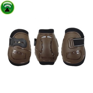บู๊ทแข่งม้าหุ้มด้วยหนังเทียม PU สำหรับป้องกัน - Product Image 1
