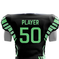 Tenue d'entraînement de football américain, best-seller, design personnalisé, polyester respirant, haute qualité, personnalisable