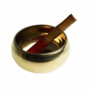 Bol chantant en métal finition antique pour la méditation, la relaxation, la thérapie spirituelle et le yoga - Product Image 2