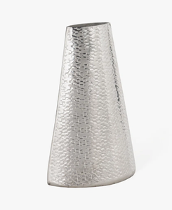 Contemporary Metal Flower Vase Ideal For Minimal Home Decor Office Interiors And Stylish Floral Present - Product Image 1