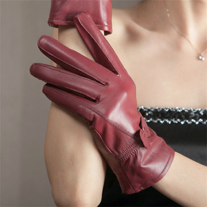 ถุงมือหนังคาเบรตต้าคุณภาพสูง BB – ถุงมือแฟชั่นฤดูหนาวสำหรับผู้หญิงที่ระบายอากาศได้ดี หนังคาเบรตต้าพรีเมียม 100% - Product Image 3