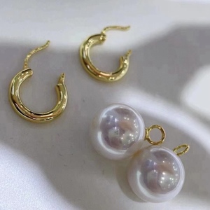 New 10-11MM Round Flawless S925 Pure Silver Natural <b>Pearl</b> <b>Earrings</b> with Gift Box Perfect Birthday Gift - Product Image 3