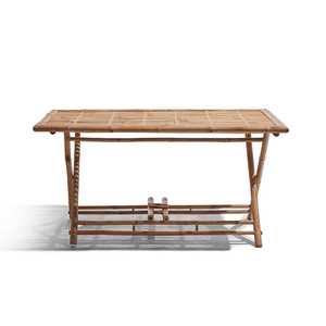 Wholesale Bamboo <b>Dining</b> <b>Table</b> Natural Outdoor Indoor <b>Folding</b> <b>Table</b> for Garden Patio Restaurant Furniture OEM ODM Made in Vietnam - Product Image 3