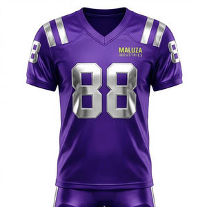 Envío Rápido, Jersey de Fútbol Americano Sublimado Personalizado, Tela de Alto Rendimiento Profesional, Conjuntos de Fútbol Americano - Product Image 1