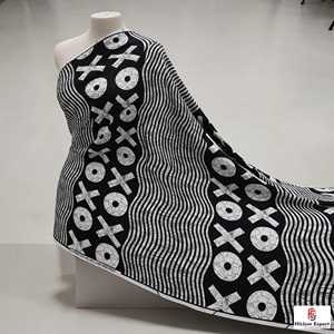 Premium Wholesale African Wax Print 100% Cotton Fabric Custom OEM ODM Textile Manufacturer Export Supplier Customized Fabric - Product Image 1