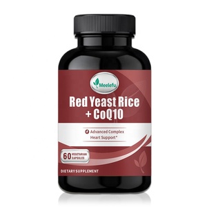 Complément alimentaire pour le soutien cardiaque OEM/ODM pour la santé cardiaque, les triglycérides, l'homocystéine avec du riz rouge fermenté et du coenzyme Q10 - Product Image 1