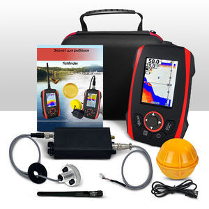 Détecteur de poissons intelligent sans fil professionnel, écran LCD anti-reflet 512 couleurs, affichage en arc et sonar multicanal, batterie rechargeable intégrée - Product Image 3