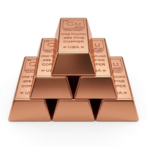 Bulk Copper <b>Ingot</b> Supplier 99.9% Copper Metal for Electronics and Semiconductor Industry Competitive Price Industrial - Product Image 2