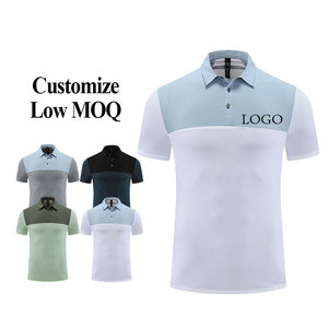 Camisetas Polo Blancas de Alta Calidad para Hombre, 150G, 77% Nailon, 23% Elastano, Manga Corta, Camiseta Deportiva de Golf para Hombre - Product Image 2