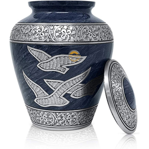 Handmade Wooden <b>Ashes</b> Container for Adults OEM Customized Wooden Funeral Urn Manufacturer Decorative Wooden Cremation Urn - Product Image 4