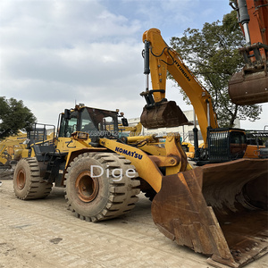 Chargeur Komatsu WA470-6 d'occasion, d'origine japonaise, 7 tonnes, moteur 203 kW, capacité de la benne 4,2-6 m, pompe 2018-2022, forte force de levage - Product Image 3