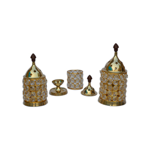 Zikra Handicrafts Colored Design Brass <b>Incense</b> Burner Eco-Friendly Durable Anti-Odour Indian <b>Incense</b> Holder Indoor Decor <b>Incense</b> - Product Image 4