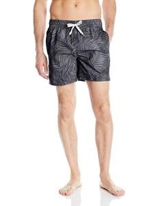 Shorts de plage en polyester à cordon de serrage grande taille, shorts de sport, de natation et de course personnalisés pour hommes - Product Image 5