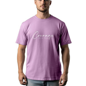 Camisetas de Verano para Hombre, 100% Algodón, Secado Rápido, Transpirables, Ecológicas, Ligeras, Cuello Redondo, Manga Corta - Product Image 1