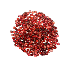 Granate natural de Mozambique, corte redondo facetado, piedra preciosa suelta, granate rojo para la fabricación de joyas, precio al por mayor, a granel, 1.75 mm - Product Image 5