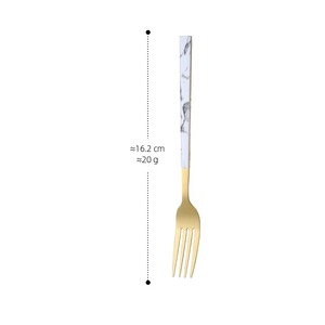Ensemble de couverts en acier inoxydable de qualité supérieure, très demandé, avec manches en résine, conçu pour une utilisation commerciale et domestique à long terme. - Product Image 3