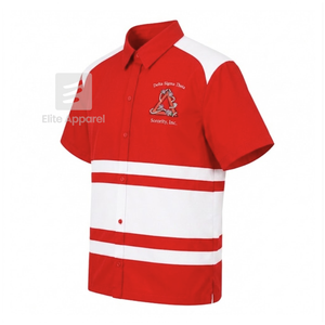 Delta Sigma personnalisé | Chemise de sororité Theta avec logo brodé sur le devant, rayée rouge et blanche, pour vêtements grecs féminins - Product Image 2