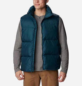Lightweight <b>Men's</b> Custom Puffer Vest Bubble Sleeveless <b>Jacket</b> with Warm <b>Packable</b> Cotton Padding Vest for Winter Wear - Product Image 4