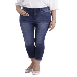 High Quality Washed Breathable Pant Hot Selling Slim Fit Women's Jeans Pant Spandex Cotton Export Oriented Quality Cheap Price - Product Image 3