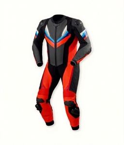 Traje de Motociclismo de Cuero para Hombre Mevit Quantum 3, de Piel de Vaca/Canguro, para Pista/Conducción, 1 Pieza, con Protecciones de Nivel 2 CE, Todas las Tallas - Product Image 1