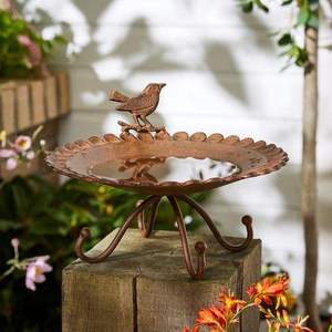 Garden metal sculptures Patio decoration item Landscape metal ornaments Decorative garden stakes Metal plant stand style Garden - Product Image 2