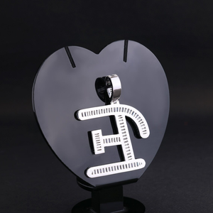 Luxury Moissanite Letter Pendant <b>Necklace</b> Iced Out <b>Initial</b> Charm <b>Silver</b> Tone Baguette Stone Hip Hop Jewelry Gift - Product Image 4